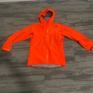 Arcteryx Alpha SV Red Jacket USED ONCE